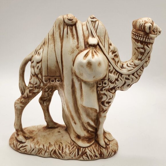 Vtg. Atlantic Mold Co. Hand Painted Set of 6 Animals Replacements Nativity *Pics - Picture 4 of 12